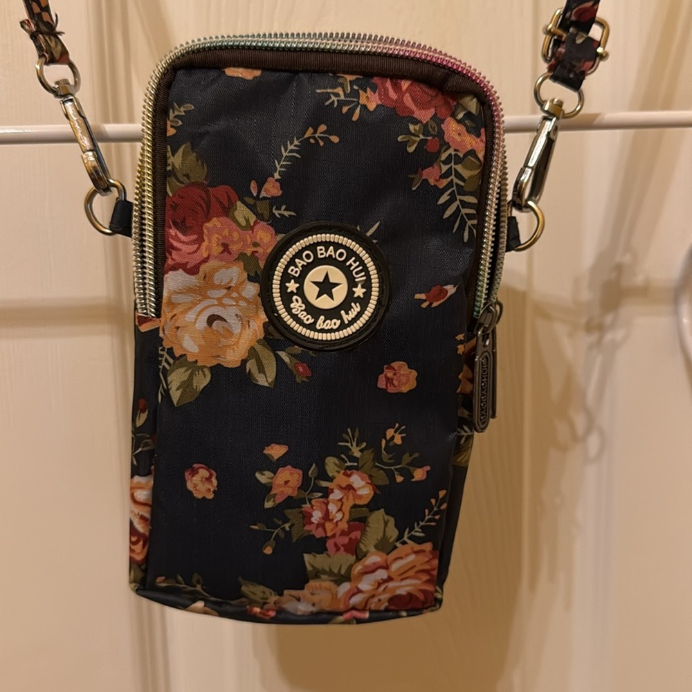 Floral BAO BAO HUI cross body